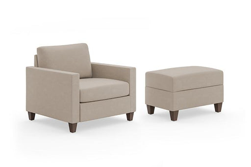 Dylan Armchair and Ottoman by homestyles image