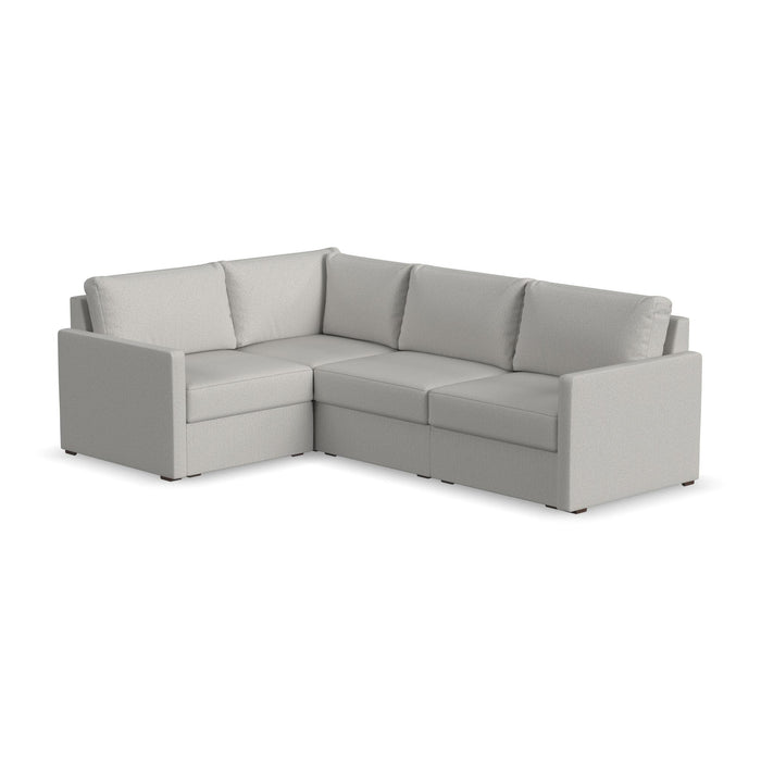Flex 4-Seat Sectional with Narrow Arm by homestyles