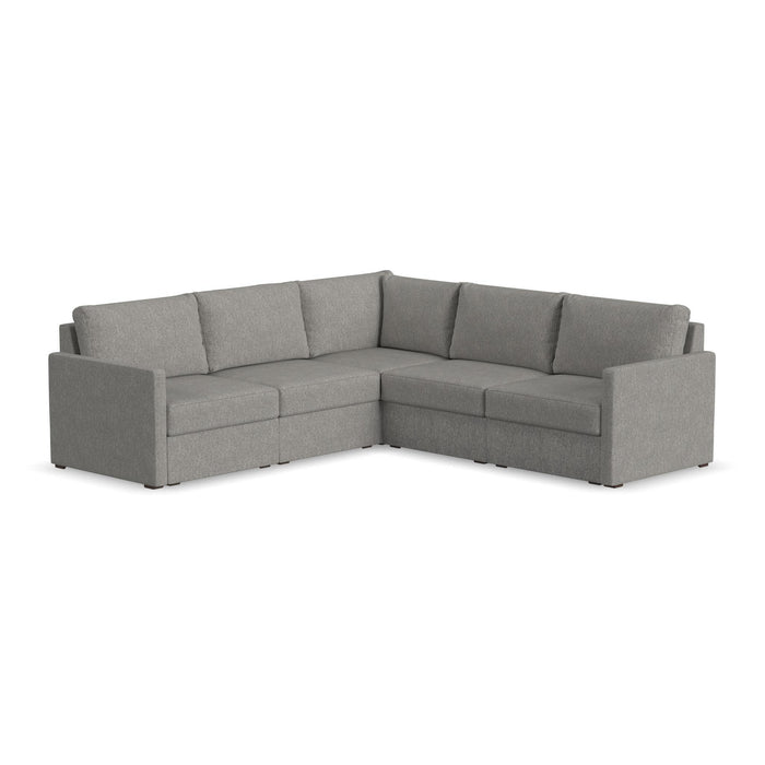 Flex 5-Seat Sectional with Narrow Arm by homestyles - LasVegasFurnitureOnline.com
