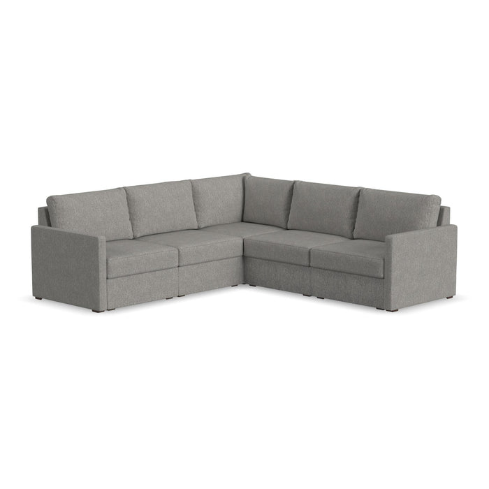 Flex 5-Seat Sectional with Narrow Arm by homestyles