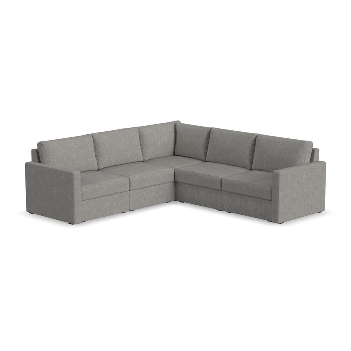 Flex 5-Seat Sectional with Standard Arm by homestyles
