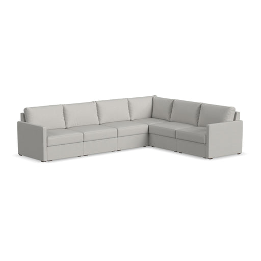 Flex 6-Seat Sectional with Narrow Arm by homestyles image