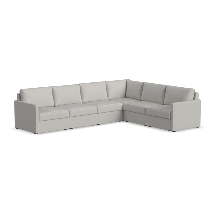 Flex 6-Seat Sectional with Narrow Arm by homestyles image