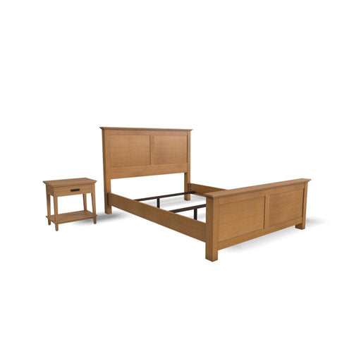 Oak Park Queen Bed and Nightstand by homestyles image