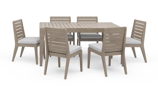 Sustain Outdoor Dining Table and Six Chairs by homestyles image