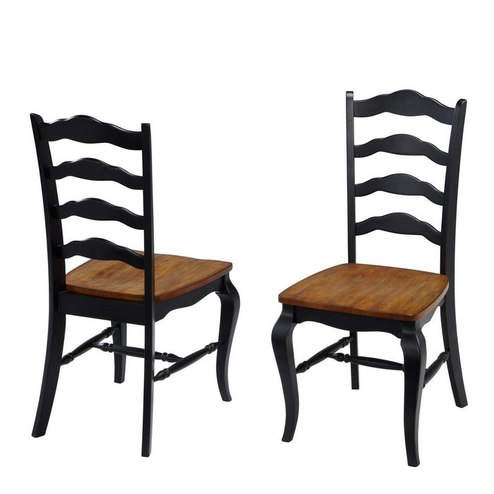 French Countryside Dining Chair Pair by homestyles - LasVegasFurnitureOnline.com
