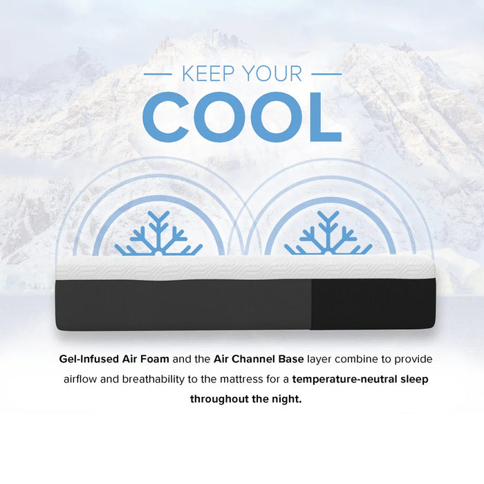 Bedplanet 12” Essentials Soft Memory Foam Mattress