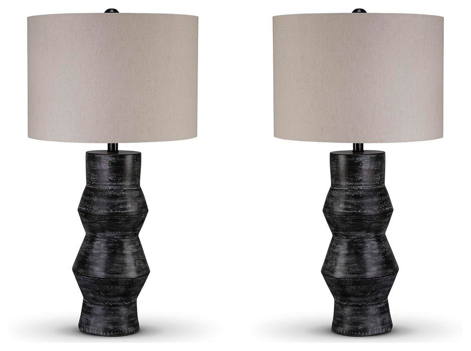 Kerbert Lamp Set - LasVegasFurnitureOnline.com