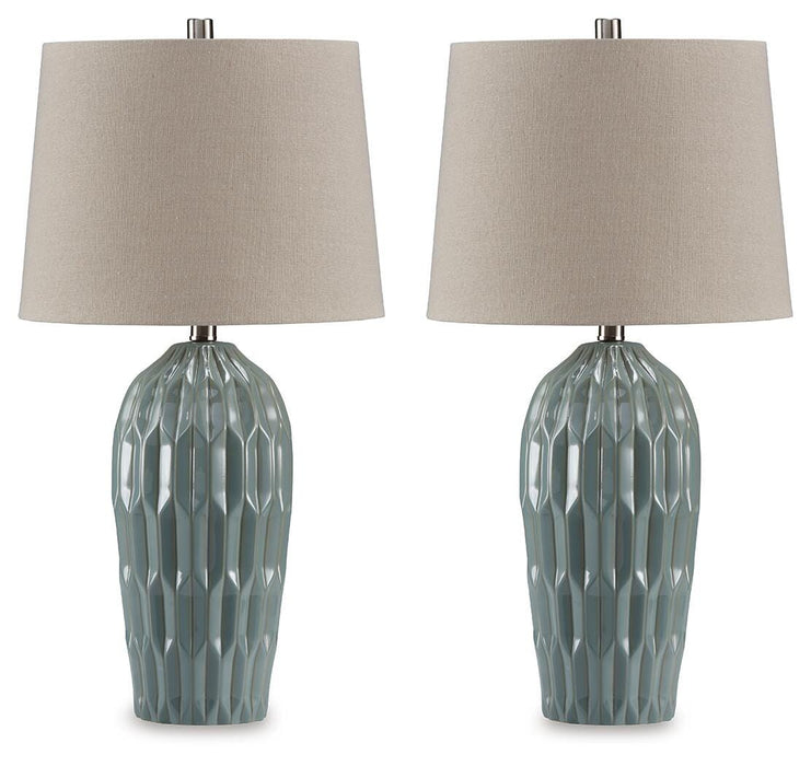 Hadbury Table Lamp (Set of 2) - LasVegasFurnitureOnline.com