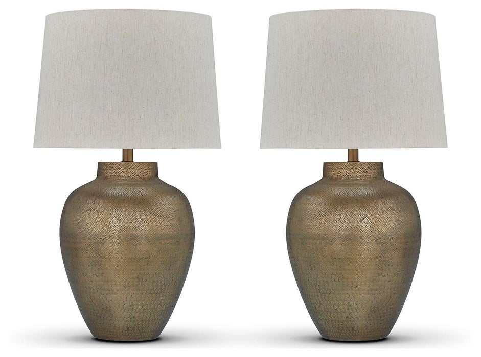 Madney Lamp Set - LasVegasFurnitureOnline.com