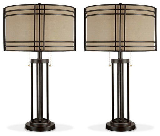 Hanswell Lamp Set - LasVegasFurnitureOnline.com