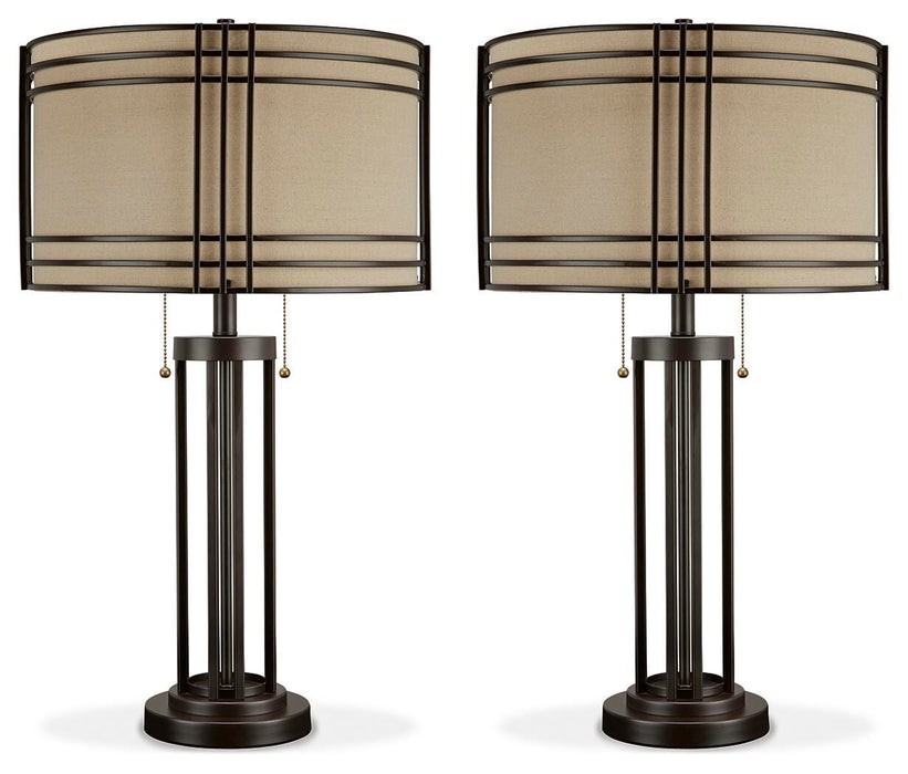 Hanswell Lamp Set - LasVegasFurnitureOnline.com