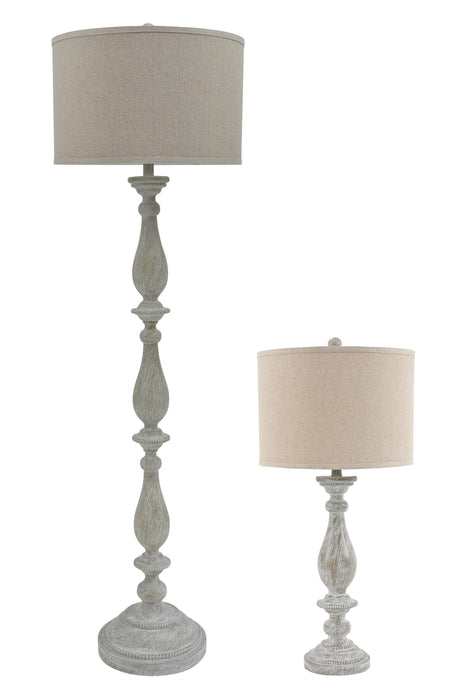 Bernadate Lamp Set - LasVegasFurnitureOnline.com