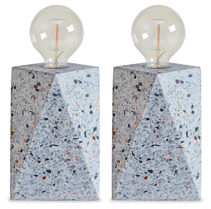Maywick Table Lamp Set - LasVegasFurnitureOnline.com