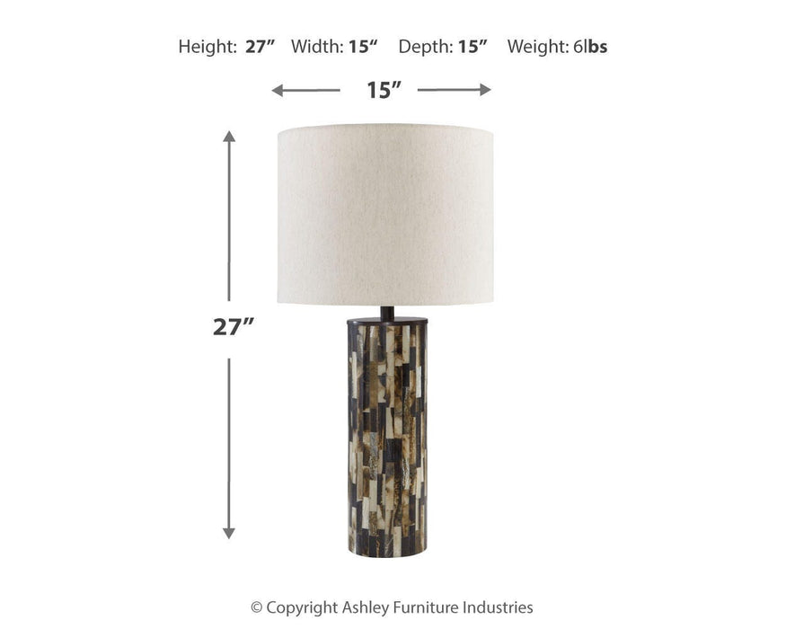 Ellford Lamp Set - LasVegasFurnitureOnline.com