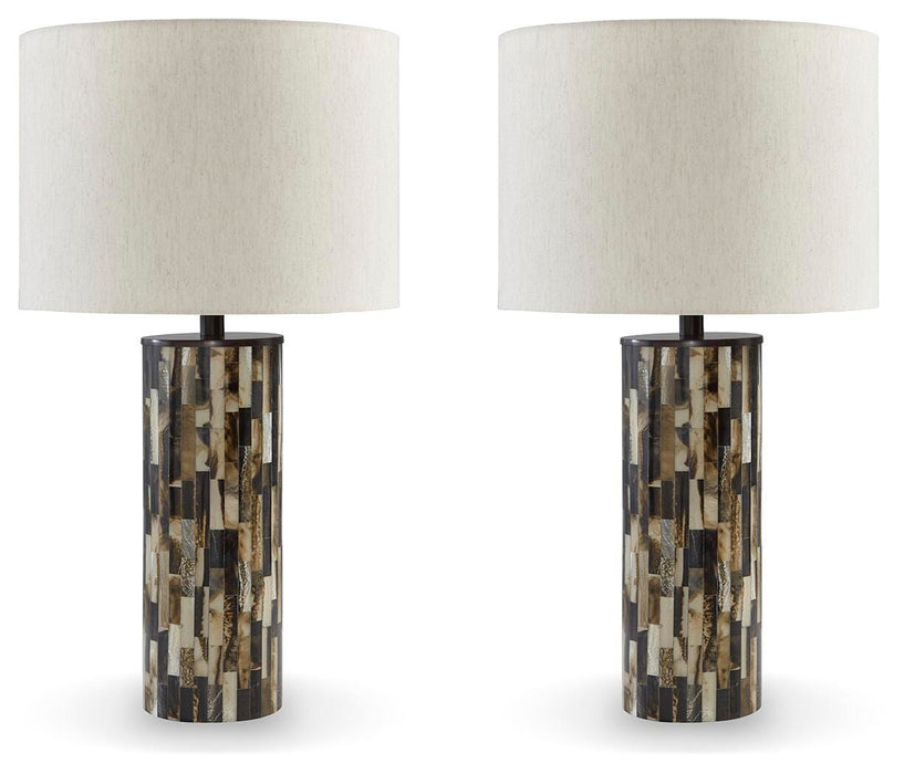 Ellford Lamp Set - LasVegasFurnitureOnline.com