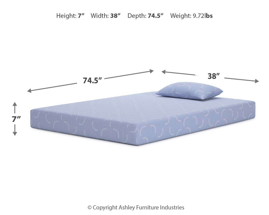 iKidz Ocean Mattress and Pillow - LasVegasFurnitureOnline.com