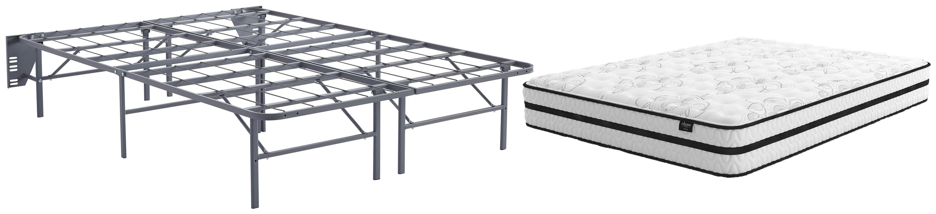 Chime 10 Inch Hybrid Mattress Package - LasVegasFurnitureOnline.com