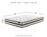 Chime 10 Inch Hybrid Mattress Package - LasVegasFurnitureOnline.com