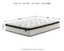 Chime 12 Inch Hybrid Mattress in a Box - LasVegasFurnitureOnline.com
