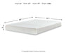 Chime 8 Inch Memory Foam Mattress in a Box - LasVegasFurnitureOnline.com
