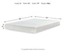 Chime 8 Inch Memory Foam Mattress in a Box - LasVegasFurnitureOnline.com