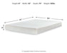 Chime 8 Inch Memory Foam Mattress in a Box - LasVegasFurnitureOnline.com