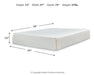 Chime 12 Inch Memory Foam Mattress in a Box - LasVegasFurnitureOnline.com