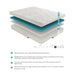 MT-G10Q - 10" Queen Gel-Infused Memory Foam Mattress - LasVegasFurnitureOnline.com