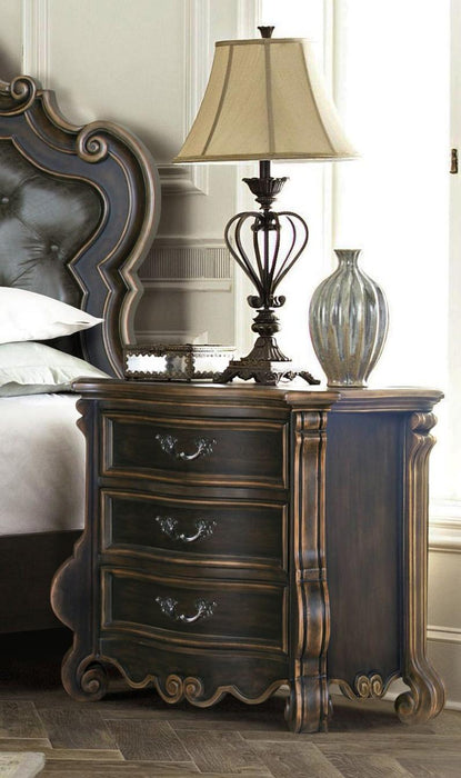 McFerran Home Furnishing B524 Nightstand in Brown
