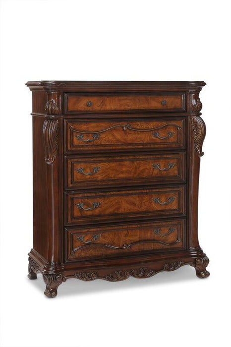 McFerran Home Furnishing B7189 Chest in Cherry Oak