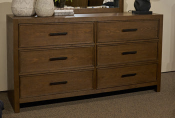 Dacylyn Dresser and Mirror - LasVegasFurnitureOnline.com