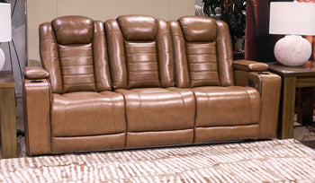 Gruaro Power Reclining Sofa - LasVegasFurnitureOnline.com
