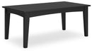 Hyland wave Outdoor Coffee Table - LasVegasFurnitureOnline.com