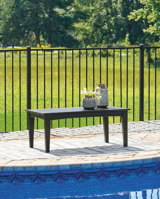 Hyland wave Outdoor Coffee Table - LasVegasFurnitureOnline.com