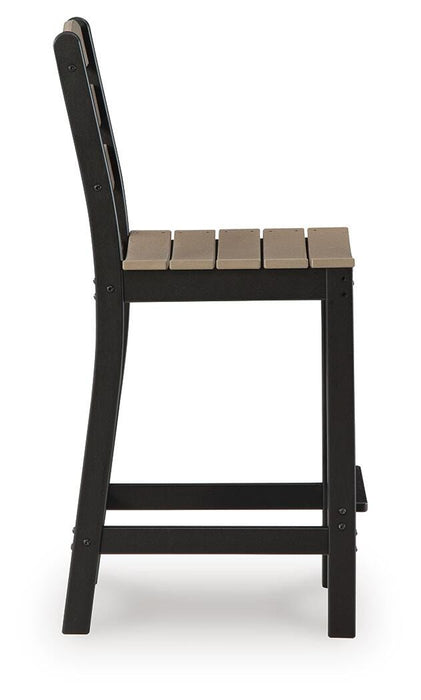 Shoreline Beach Outdoor Counter Table and 2 Barstools - LasVegasFurnitureOnline.com