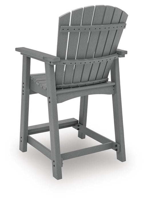 Sanctuary Beach Outdoor Counter Height Bar Stool (Set of 2) - LasVegasFurnitureOnline.com