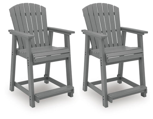 Sanctuary Beach Outdoor Counter Height Bar Stool (Set of 2) - LasVegasFurnitureOnline.com