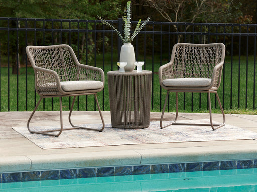 Majors Beach Outdoor Table and 2 Chairs - LasVegasFurnitureOnline.com