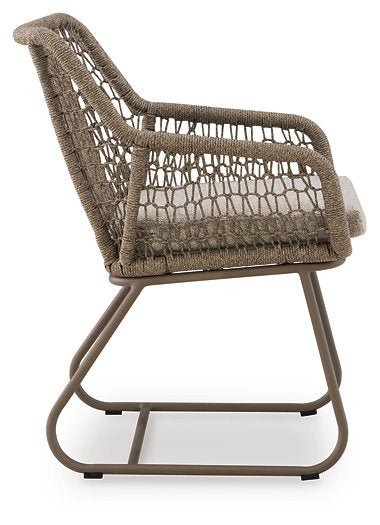 Majors Beach Outdoor Table and 2 Chairs - LasVegasFurnitureOnline.com