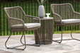 Majors Beach Outdoor Table and 2 Chairs - LasVegasFurnitureOnline.com