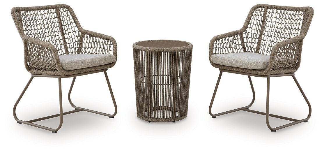 Majors Beach Outdoor Table and 2 Chairs - LasVegasFurnitureOnline.com