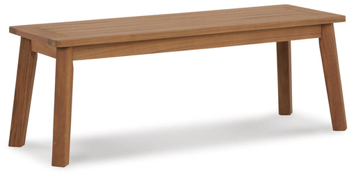 Janiyah Outdoor Dining Bench - LasVegasFurnitureOnline.com