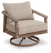 Harmony Headlands Outdoor Swivel Lounge with Cushion - LasVegasFurnitureOnline.com