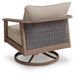 Harmony Headlands Outdoor Swivel Lounge with Cushion - LasVegasFurnitureOnline.com