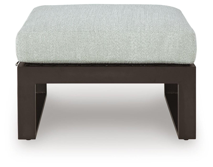 Beachloft Outdoor Ottoman with Cushion - LasVegasFurnitureOnline.com