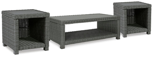 Elite Park Outdoor Occasional Table Set - LasVegasFurnitureOnline.com