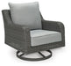 Elite Park Outdoor Swivel Lounge with Cushion - LasVegasFurnitureOnline.com