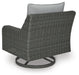 Elite Park Outdoor Swivel Lounge with Cushion - LasVegasFurnitureOnline.com