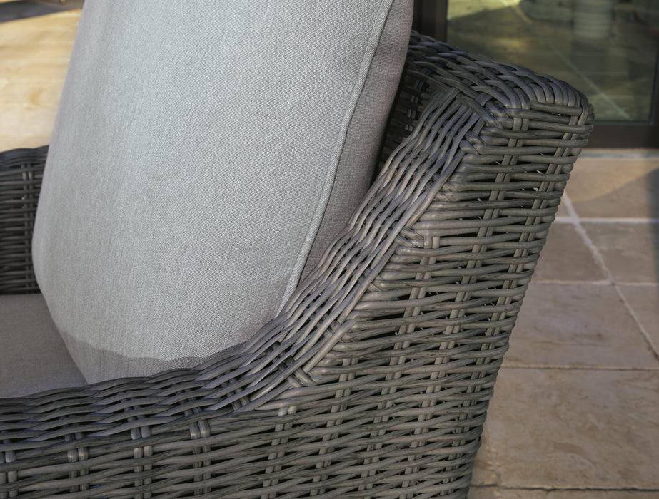 Elite Park Outdoor Swivel Lounge with Cushion - LasVegasFurnitureOnline.com